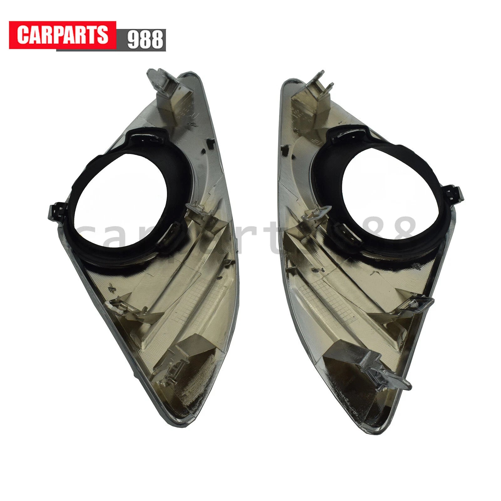 2Pcs Left Right Fog Light Cover Trim Bezel For 2012-2014 Toyota Camry L LE XLE 6B93BC-57