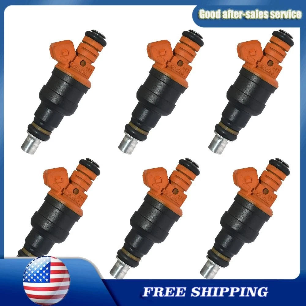 6x Fuel Injectors For Dodge Daytona Chrysler Voyager Plymouth 3.0L V6 INP-066 6B93BC-57