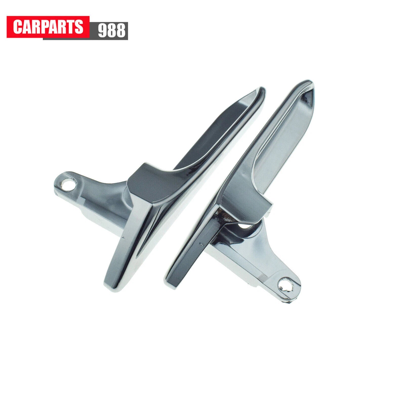 For Mercedes S211 W211 W219 Pair Left & Right Interior Door Pull Handles Chrome 6B93BC-57