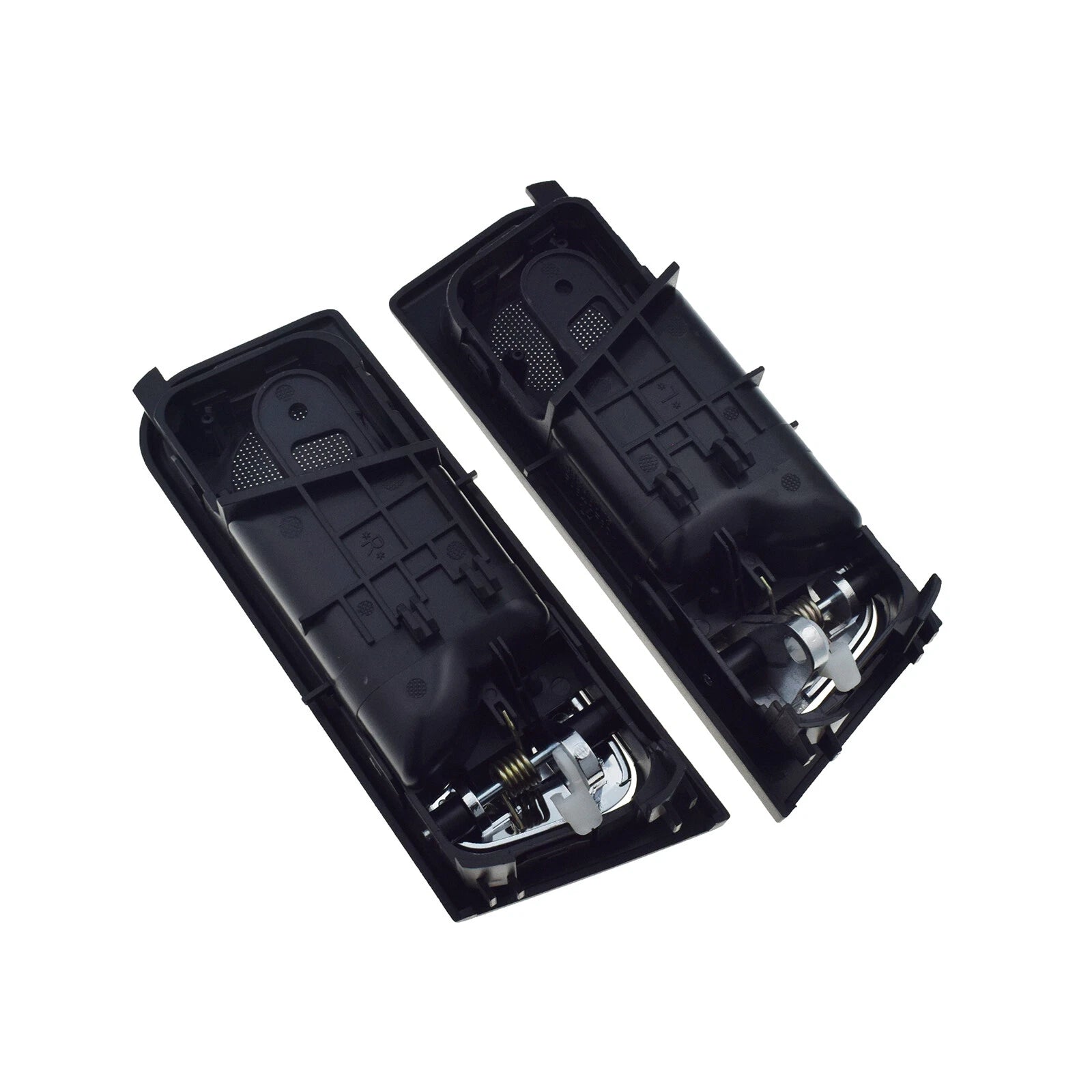 Pair Inner Door Handle Chrome with Black Trim For Suzuki Forenza Optra 2004-2008 6B93BC-57