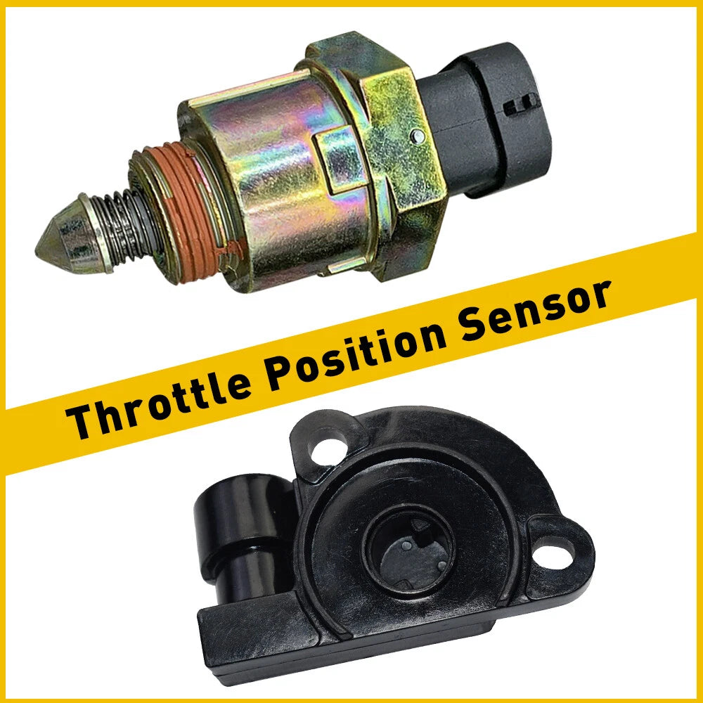 Idle Control Valve & Throttle Position Sensor Fit 1991-1995 Chevrolet C1500 A US 6B93BC-57