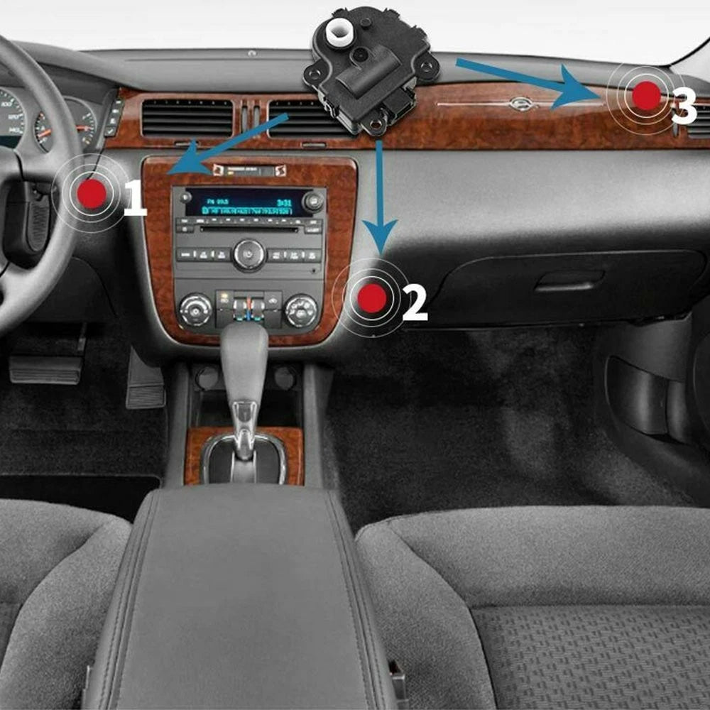 Fits Chevrolet Impala 2004-2016 HVAC A/C Heater Air Blend Door Actuator 604-108 6B93BC-57