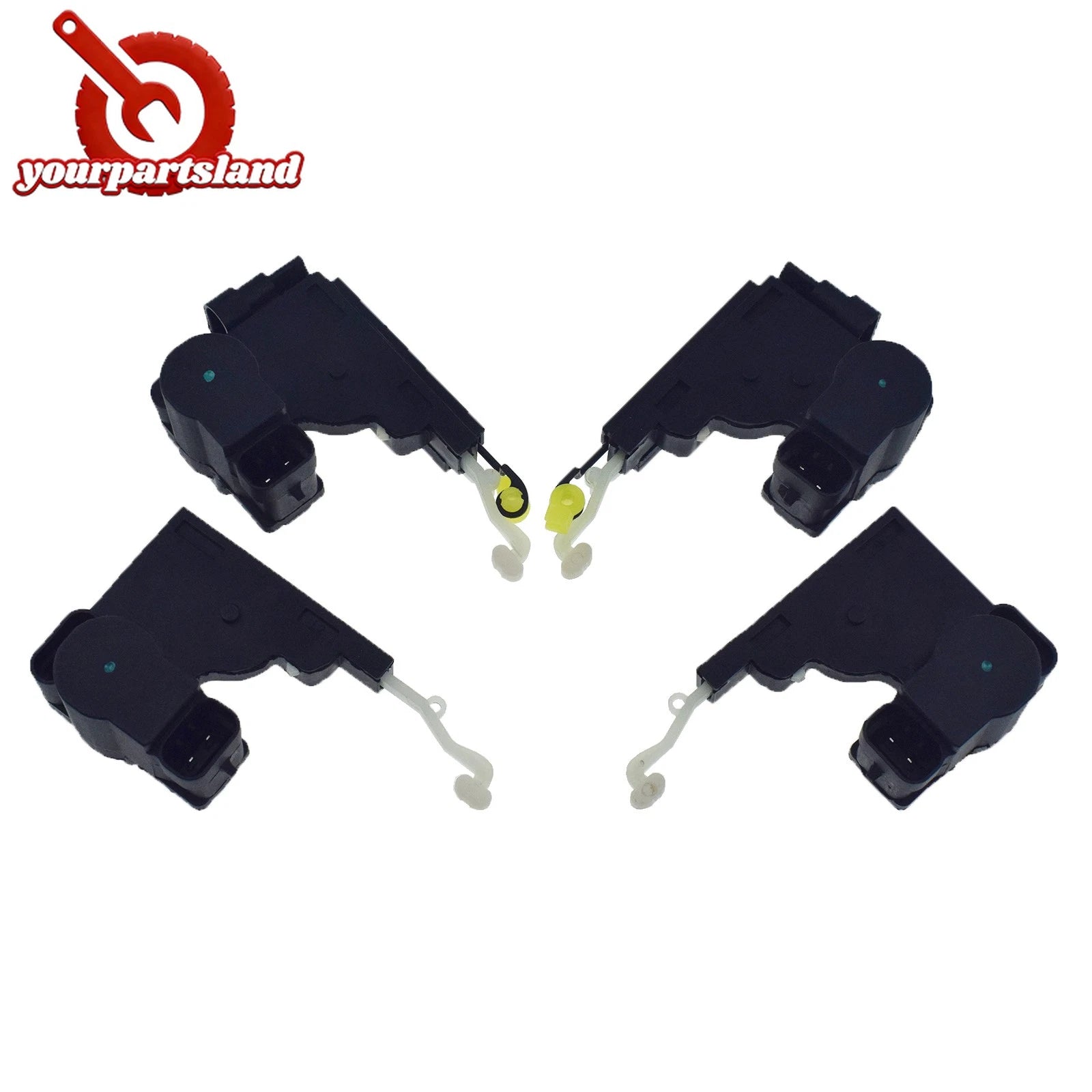 Front Rear LH RH Door Lock Actuator 4Pcs for Chevy Aveo5 Optra Pontiac G3 Wave5 6B93BC-57
