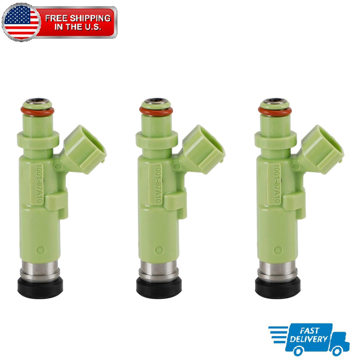 3PCS Fuel Injectors For 2003-2008 Yamaha PWC GP1300R WaveRunner 60T-13761-00-00