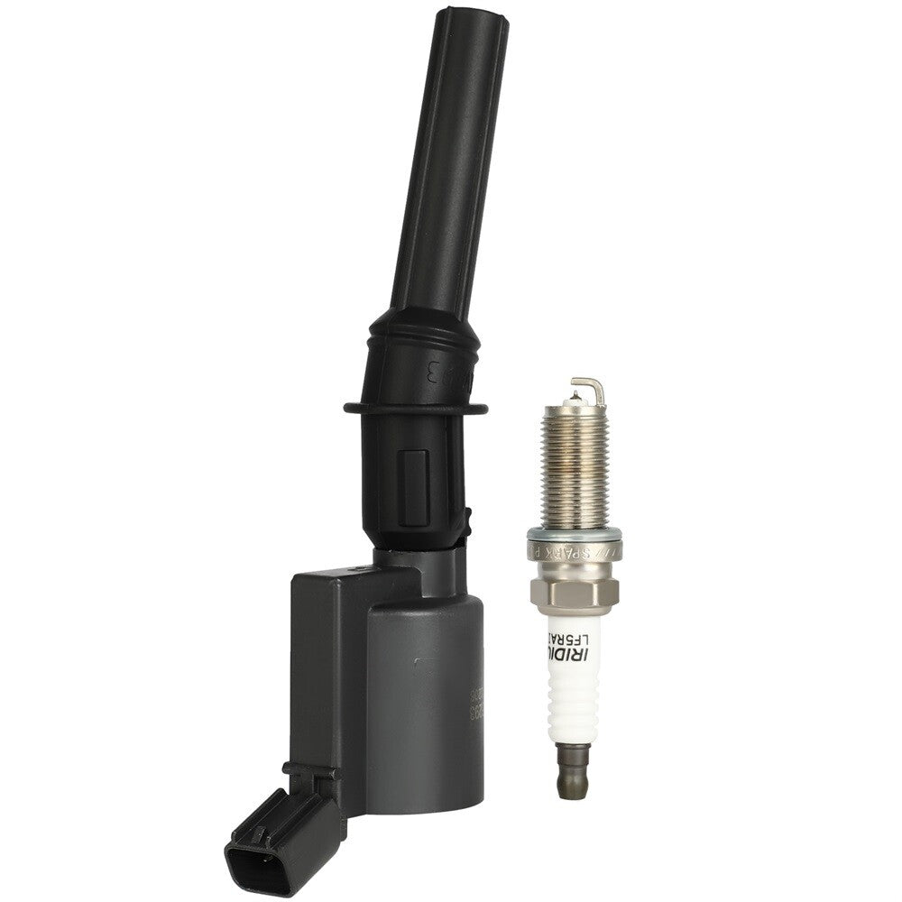 For Ford F150 Lincoln 4.6L 5.4L V8 8 Spark Plugs & 8 Pack Ignition Coils DG508 6B93BC-57