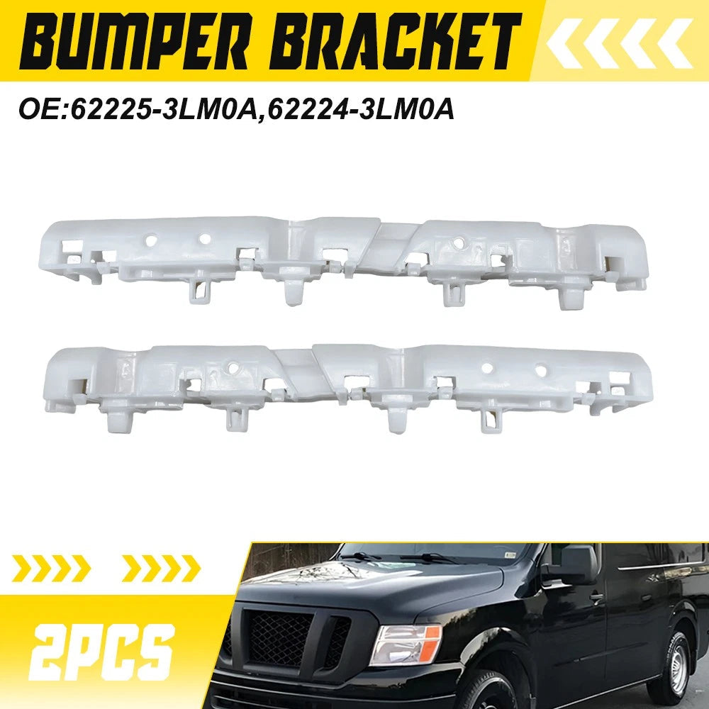 Fit 2013-2021 Nissan NV200 Front Bumper Bracket Retainer Left+Right 622253LM0A A 6B93BC-57