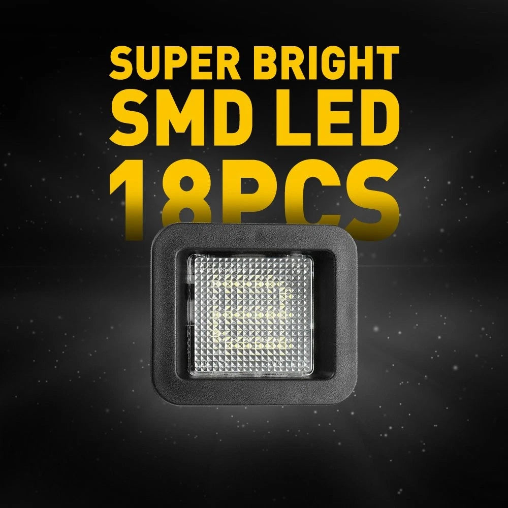For 2015-2018 Ford F150 Clear LED License Plate Light Assembly Bulb Tag Lamp 6B93BC-57