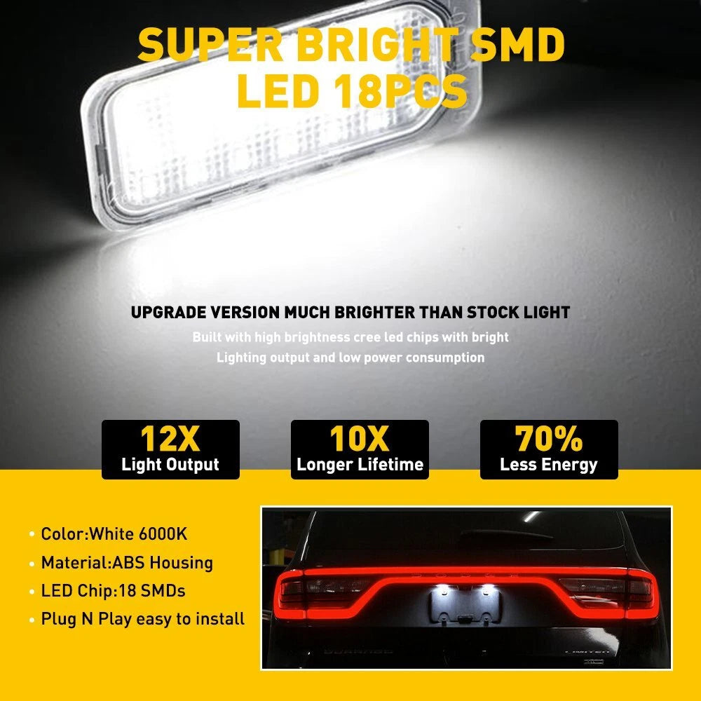 LED license plate light for 2015-2021 Ford 150 Transit | 250/2015-2021 Ford Edge 6B93BC-57