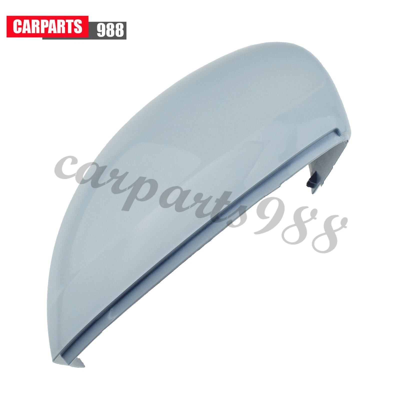 Left Side Rear View Mirror Cover White For Volkswagen Tiguan 2018 2019 2020-2022 6B93BC-57