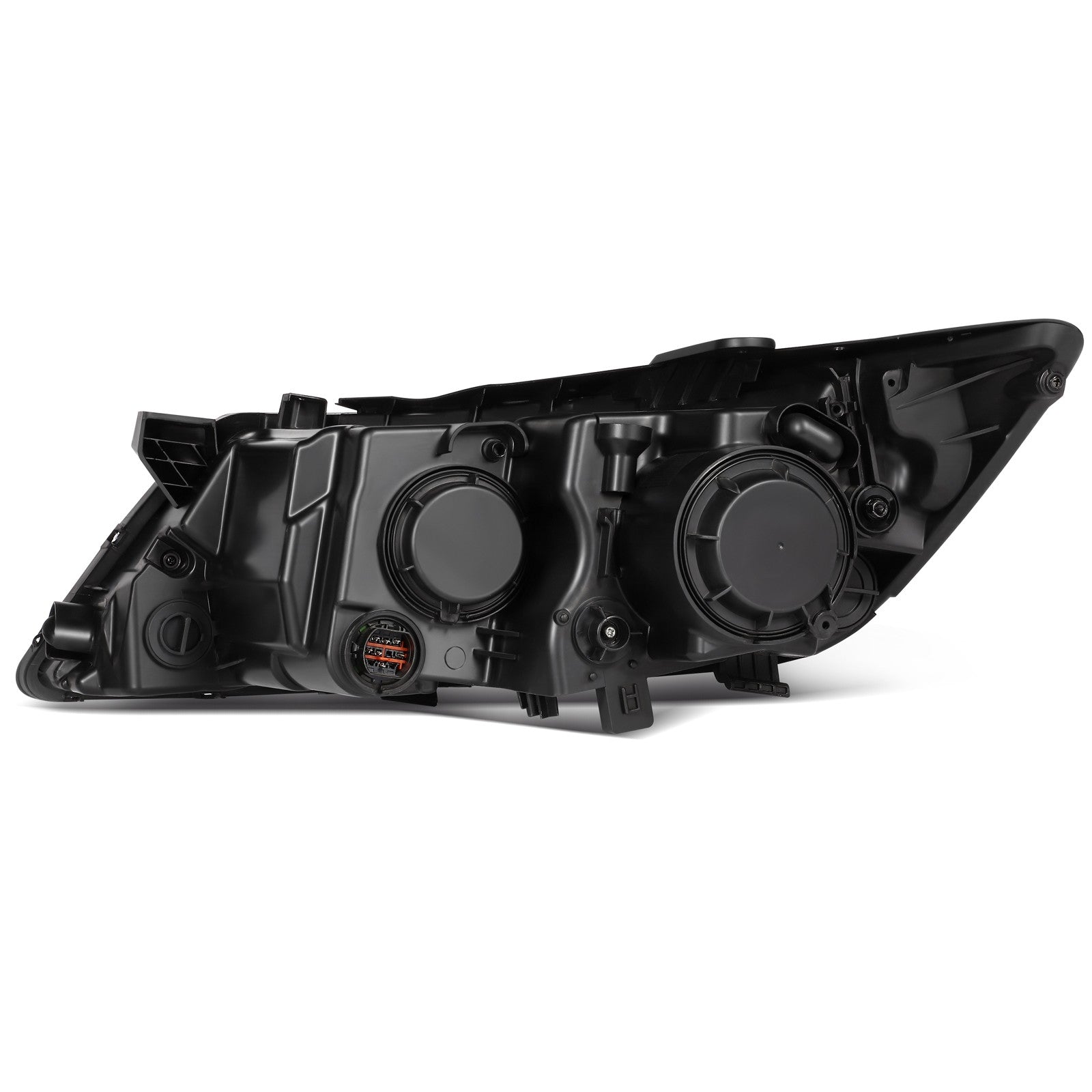 ECCPP Headlights Assembly For Kia Optima 2.0L 2.4L 2011-2013 Pair Black Amber 6B93BC-57