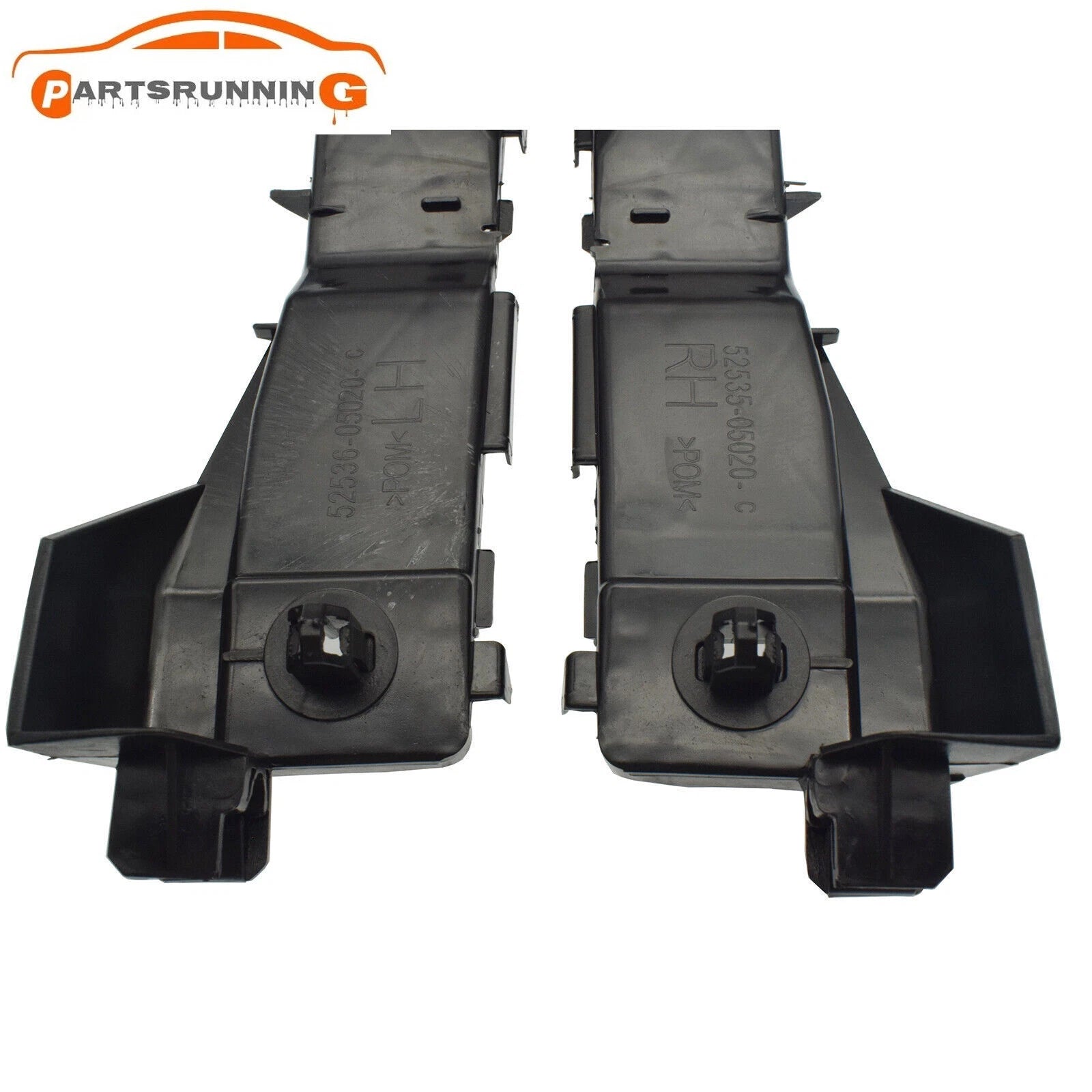 Front Left Right Bumper Mount Support Brackets For Toyota Avensis II T25 2003-08 6B93BC-57