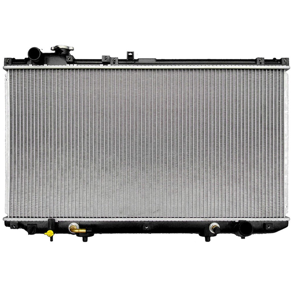 Aluminum Radiator & AC Condenser Cooling Kit For 1998-2003 2004 2005 Lexus GS300 6B93BC-57