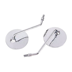 10MM Round Motorcycle Rearview Mirrors for Honda Shadow Spirit 750 1100 VLX600