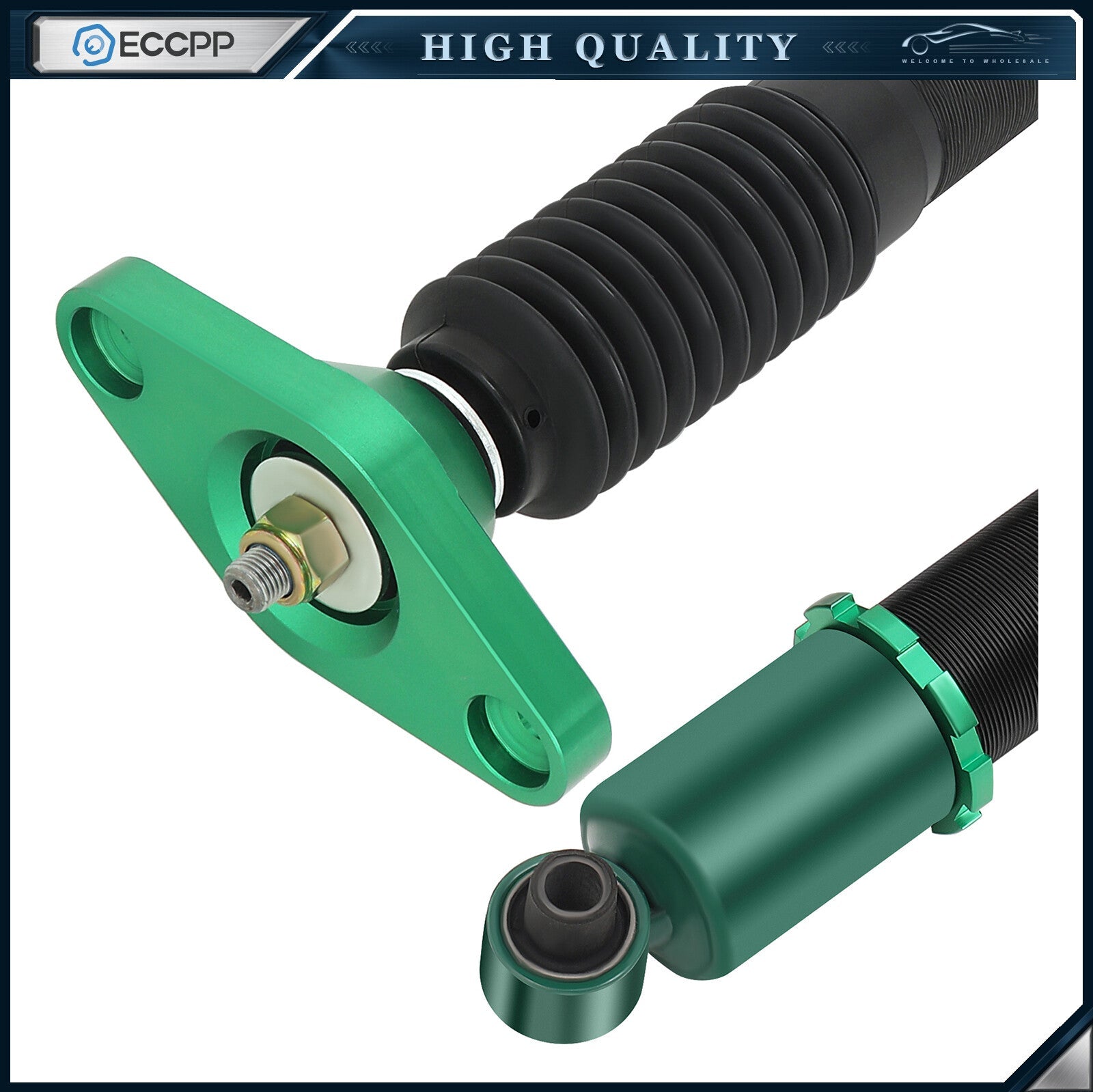 ECCPP Coilovers For 11-15 Hyundai Genesis Coupe Suspension Set Adj.Height Shocks ECCPP