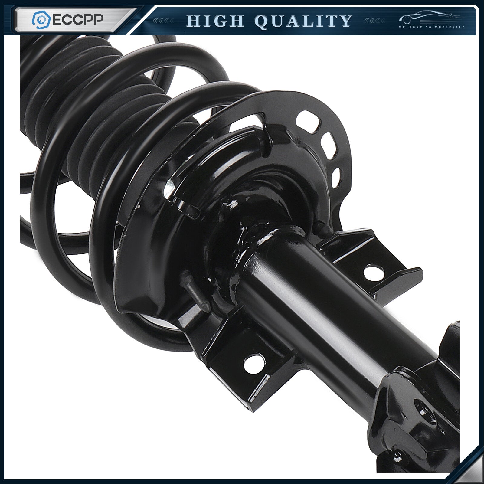 Loaded Fits 2013-2019 Ford Fusion Front Suspension Complete Struts w/ Springs 6B93BC-57