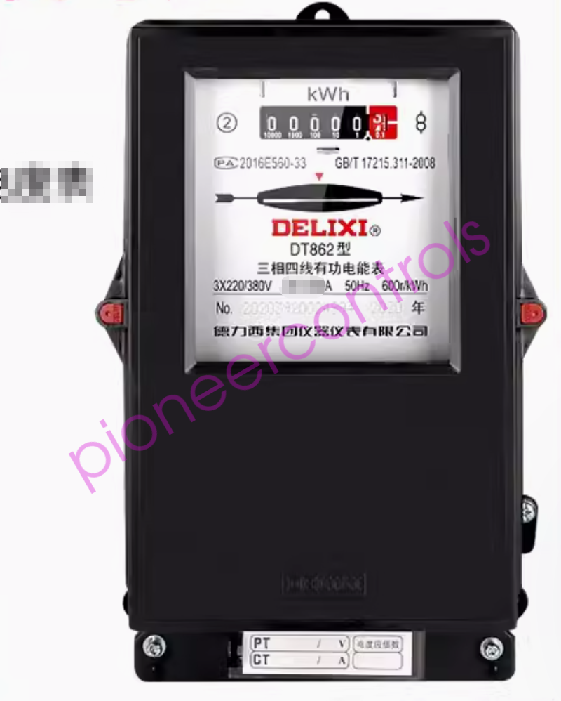 1pcs  DELIXI Electric energy meter DT862 level 2 Mutual inductance type
