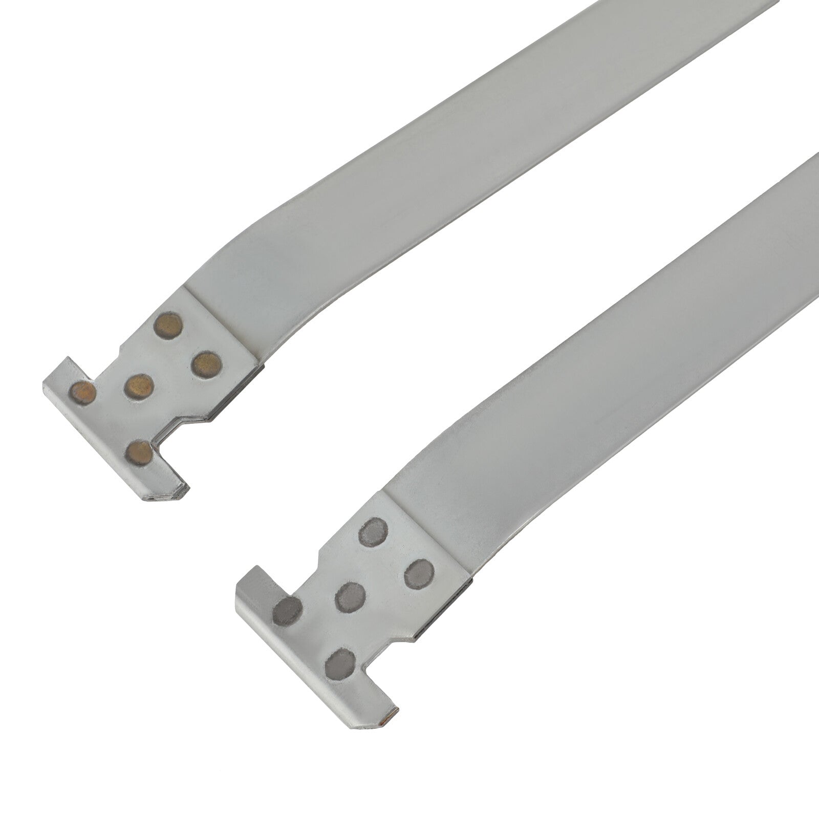 2X Silver Fuel Tank Straps Fits 1999 2000-2004 Jeep Grand Cherokee 6B93BC-57