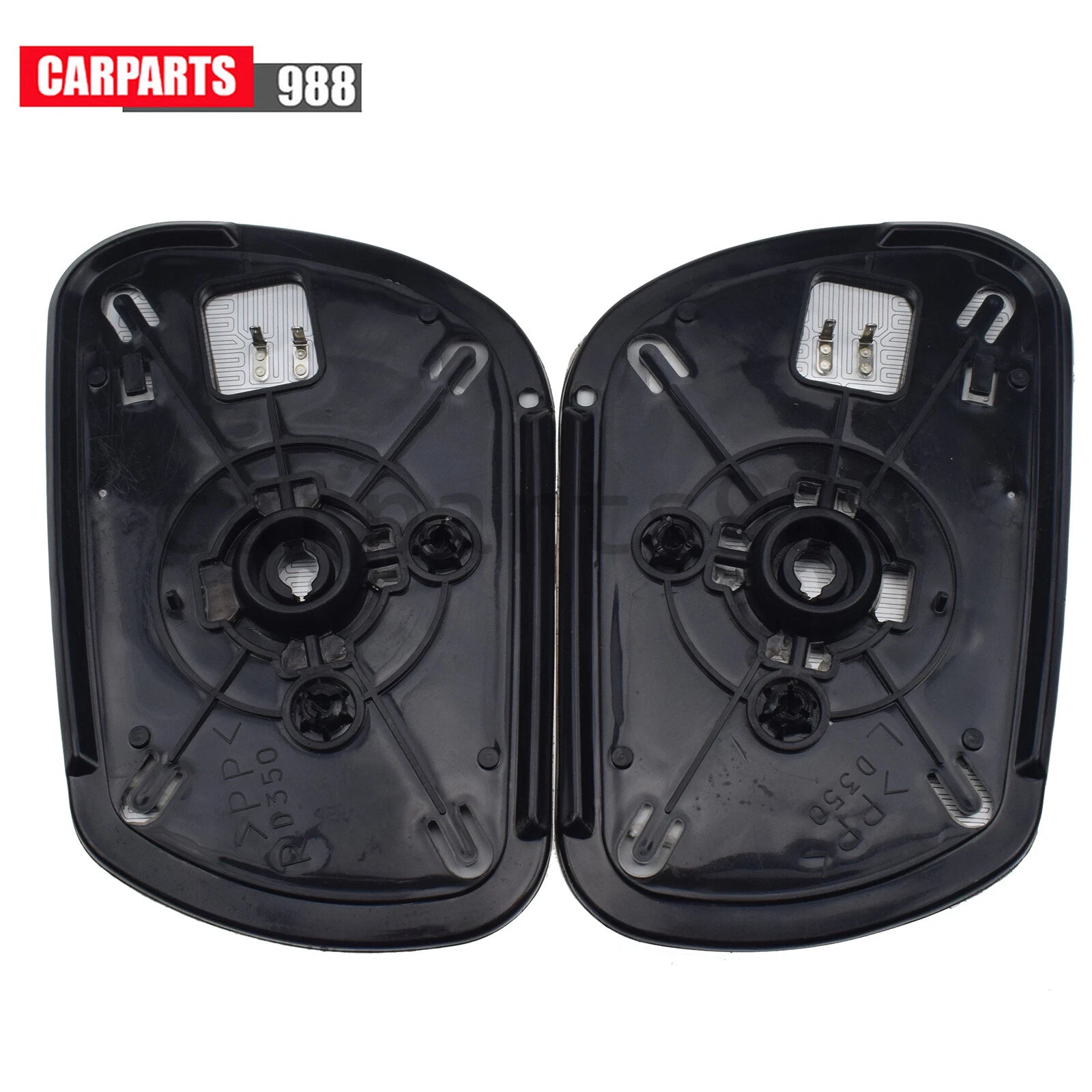 2Pcs Left Right Heated Mirror Glass For 03-10 Mazda 3 6 BP5F-69-1G7 BP5F-69-1G1 6B93BC-57