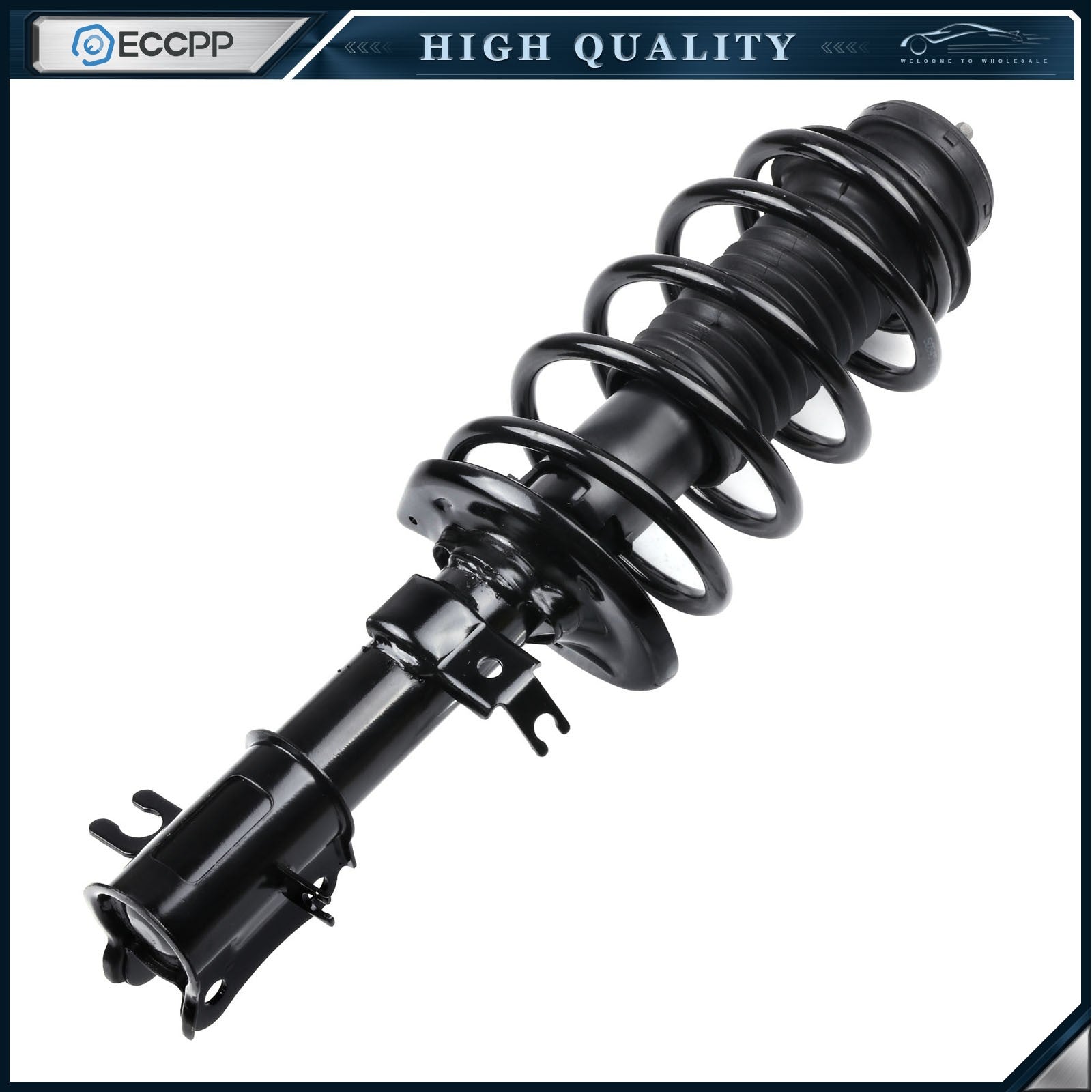 For 2005-2008 Pontiac Wave 2 Front Complete Shock Spring 2 Rear Strut Absorber 6B93BC-57