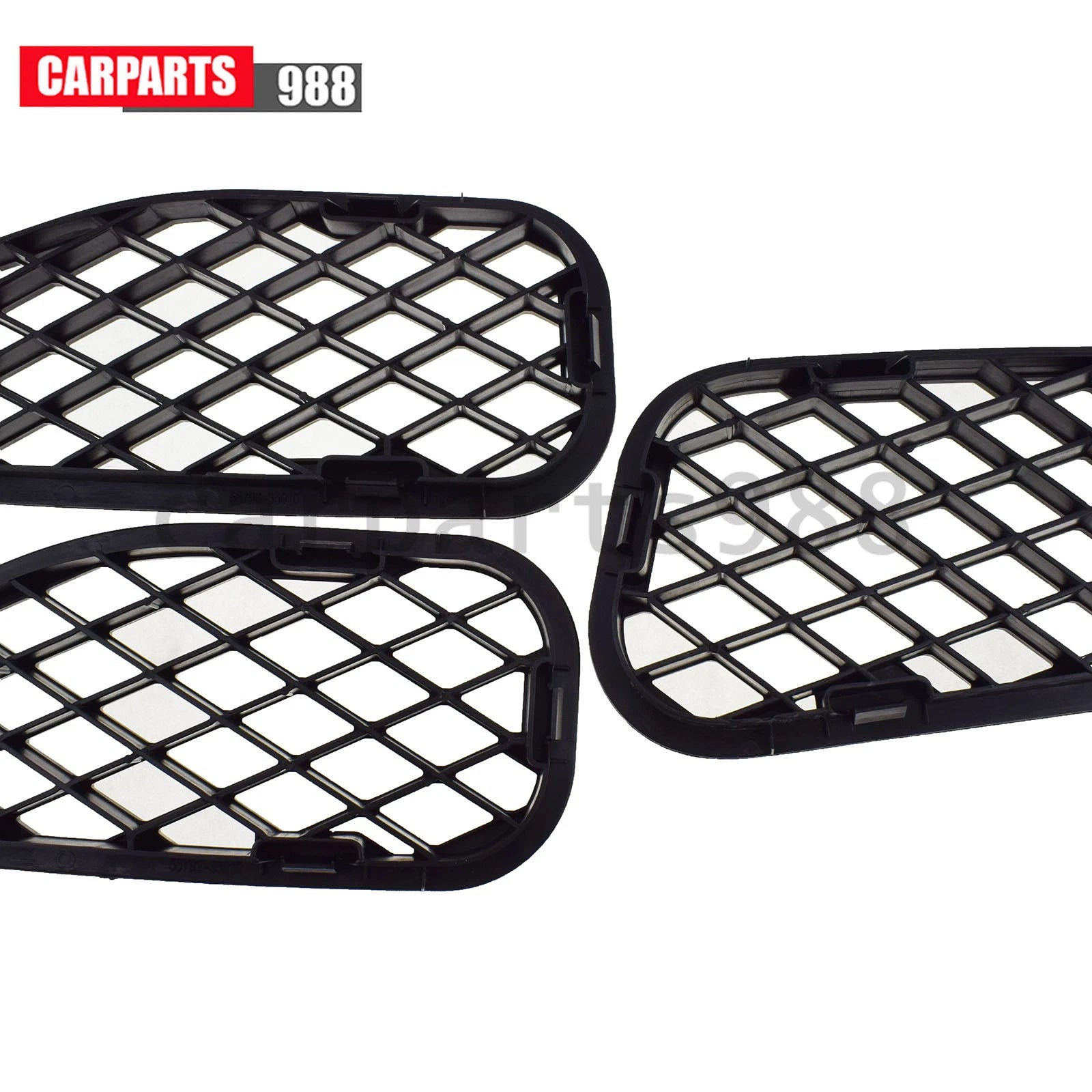 3Pcs Heater Duct Hole Cover Air Cowl Grille Trim For Toyota FJ Cruiser 2007-14 6B93BC-57