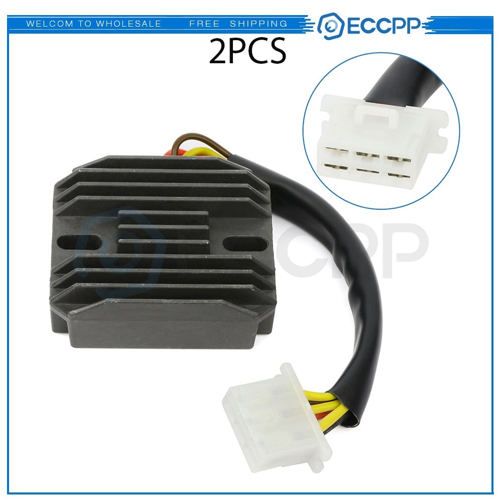 ECCPP 2Pcs Regulator Rectifier Fits KAWASAKI 21066-1030 21066-1018 ECCPP