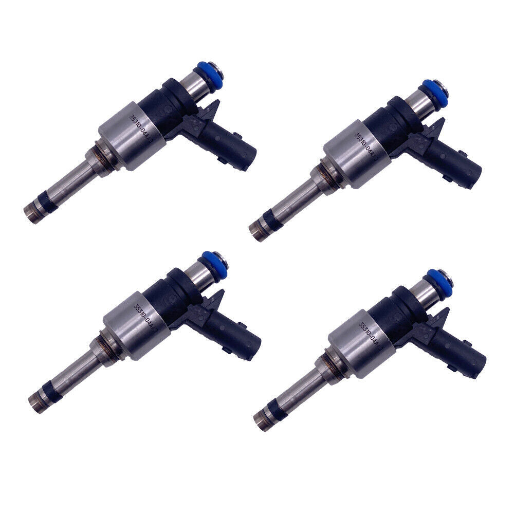 Set of 4PCS Fuel Injectors 35310-04AA0 for 2017 2018 Hyundai Elantra Eco 1.4L 6B93BC-57