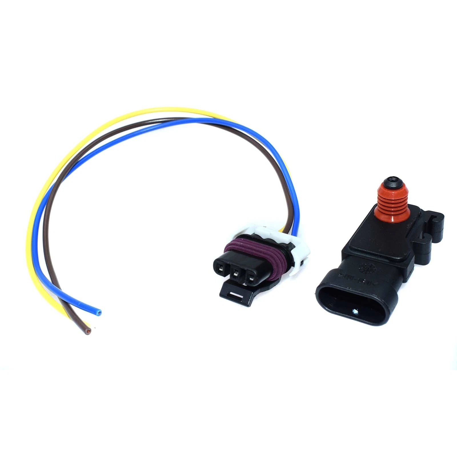 Manifold Absolute Pressure MAP Sensor w/ Plug for Buick Cadillac Chevrolet Isuzu 6B93BC-57