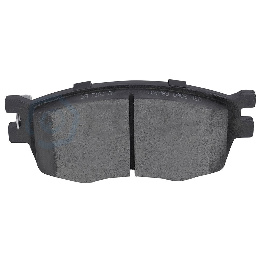 Front Ceramic Brake Pads For 2006-2009 2010 2011 Hyundai Accent Kia Rio Kia Rio5 6B93BC-57