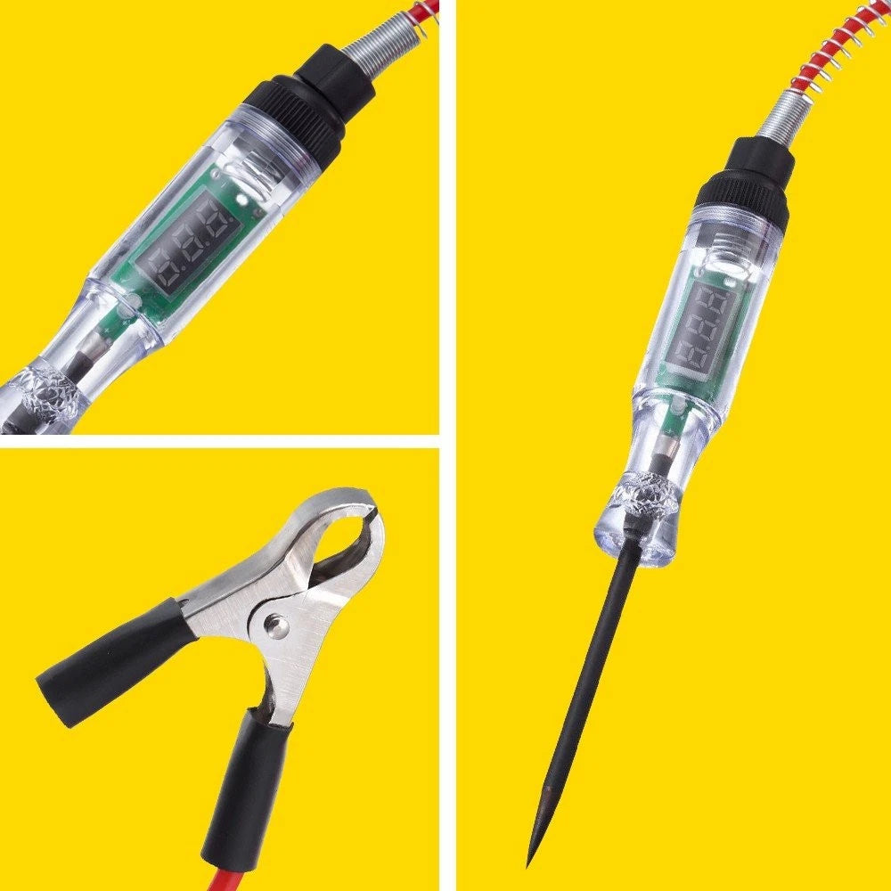 FOR 6V 12V 24V DC VOLTAGE CAR CIRCUIT TESTER PEN AUTO FUSE TEST PROBE LIGHT TOOL 6B93BC-57