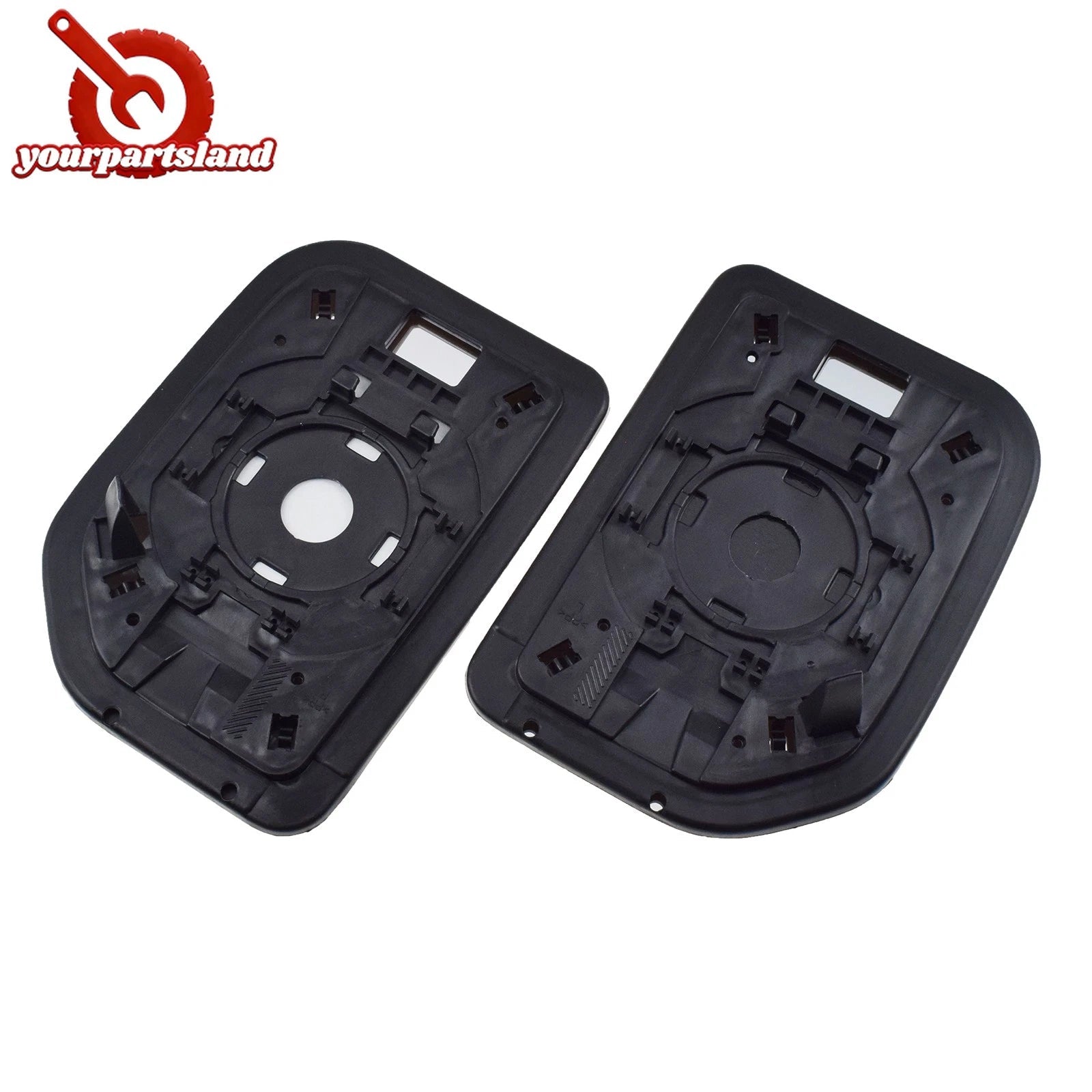 Pair Mirror Glass w/ Rear Back Plate Non-Heated For TOYOTA FJ Cruiser 2007-2014 6B93BC-57