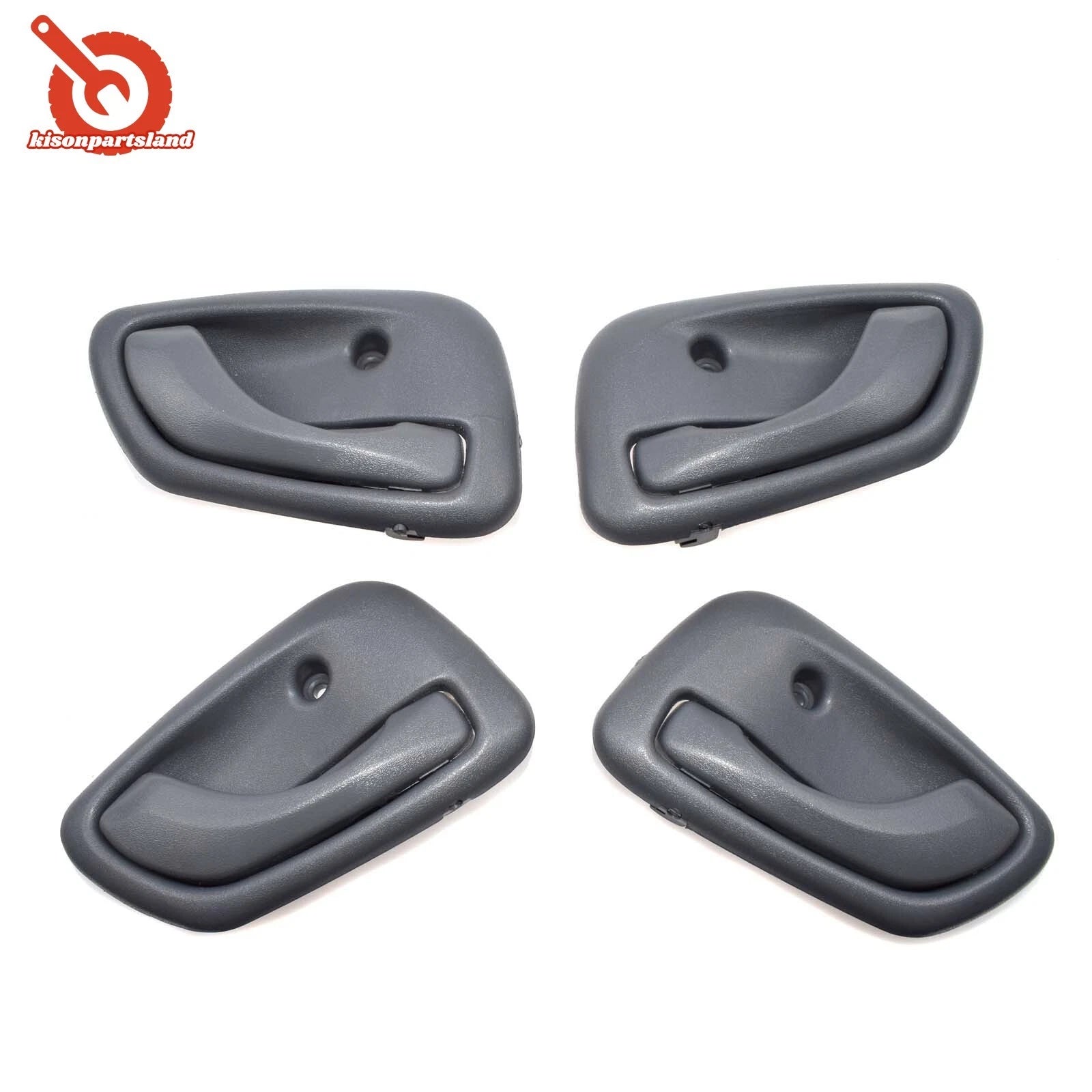 4PCS Grey For 99-04 Chevy Tracker Door Handles Interior Right & Left Side Inside 6B93BC-57