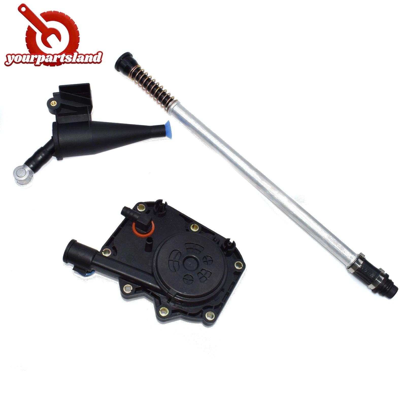 3Pcs Cover Oil Separator & PVC Vent Hose Kit for BMW 540i 98-03 740i 740iL 98-01 6B93BC-57