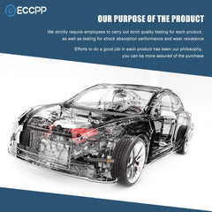 Front Struts Pair Sway Bar Links Fits 2007-2014 Suburban 1500 Yukon XL 1500 6B93BC-57