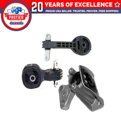 Fits 2006-2010 Honda Civic 1.8L Torque Strut & Trans Mount Set for AUTO 3PCS : 6B93BC-57