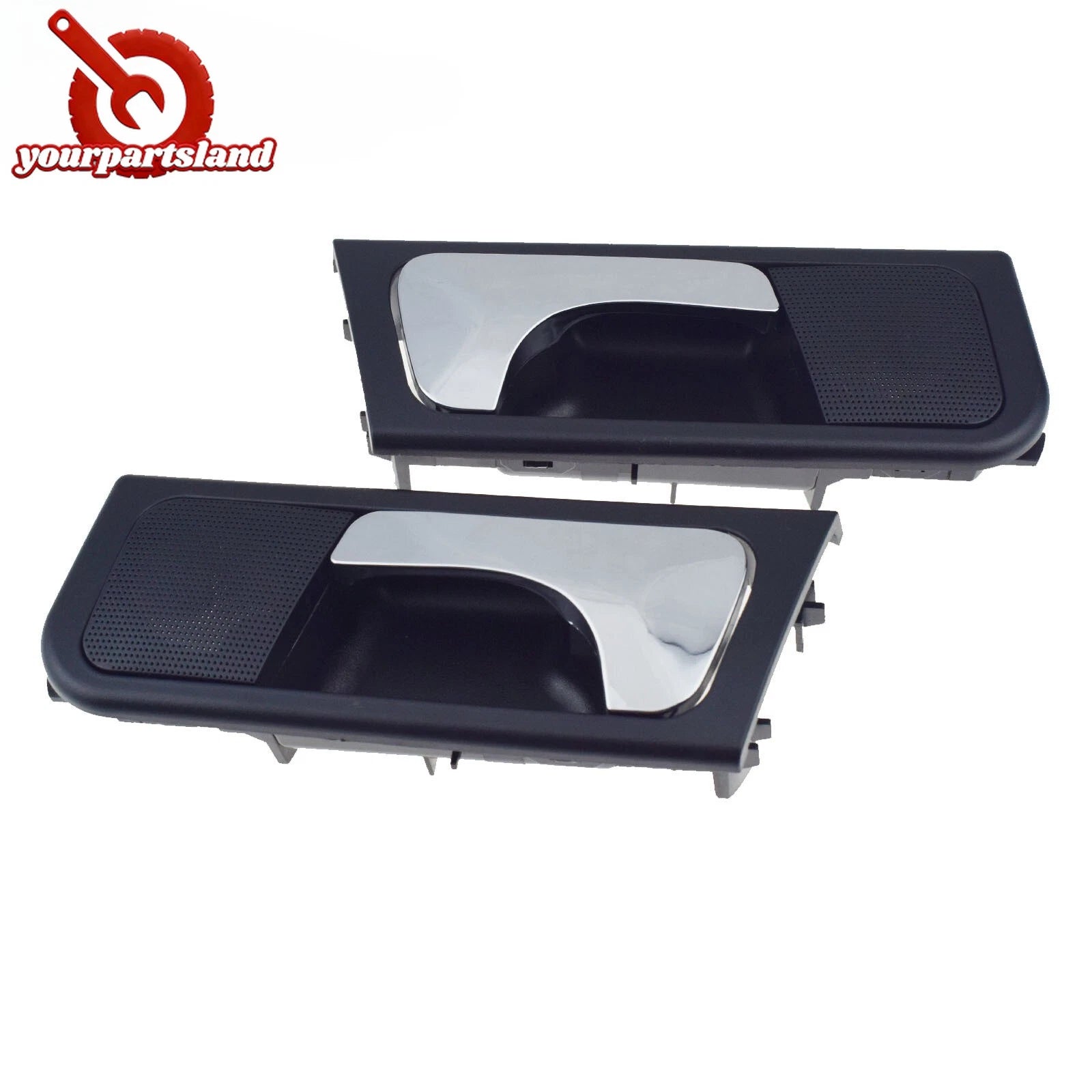 LH RH Inside Door Handle Chrome W/ black trim for suzuki Forenza Optra 2004-2008 6B93BC-57