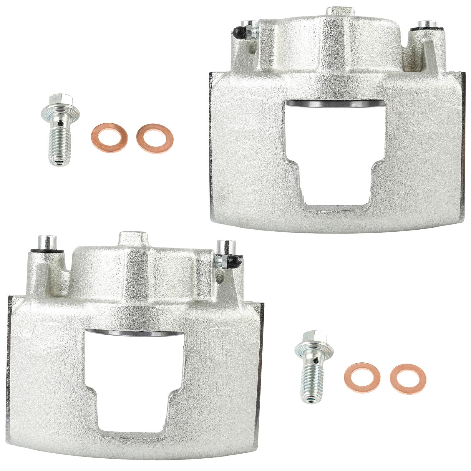 Front Brake Calipers 2Pcs For 1990-2000 Chevrolet C3500 1990-2000 GMC C3500 6B93BC-57