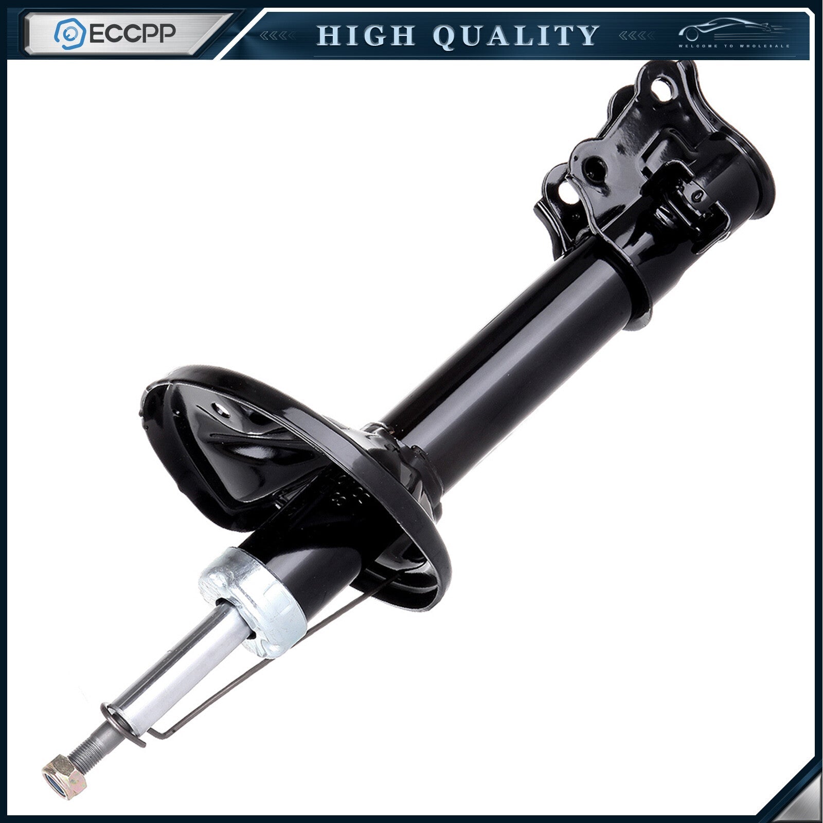 For Hyundai Elantra 2000-06 (2) Front Complete Struts & (2) Rear Shock Absorber 6B93BC-57