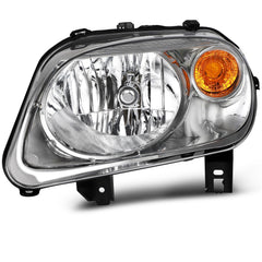 ECCPP Headlights Assembly For Chevrolet HHR 2006-2011 Pair Kit Chrome Amber 6B93BC-57