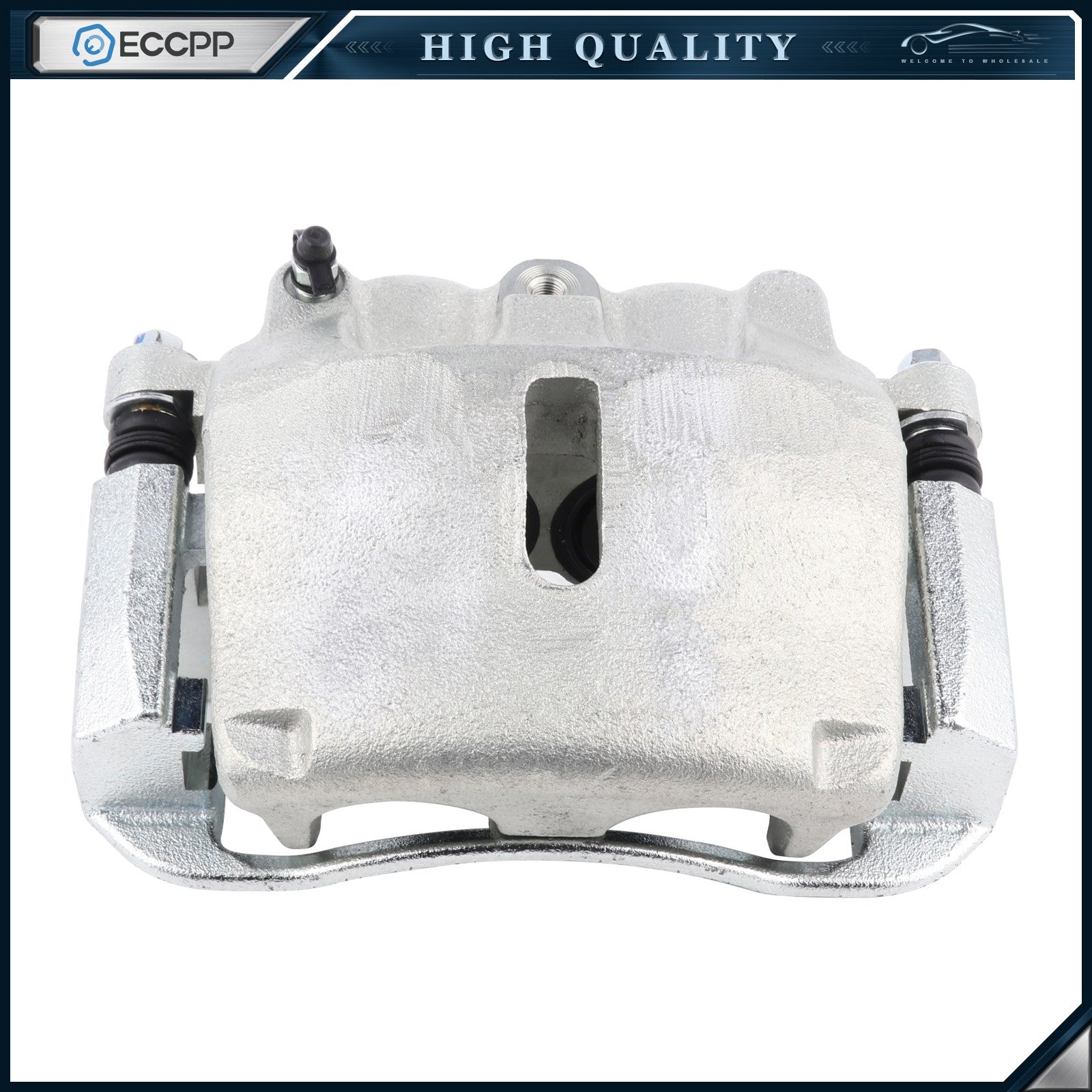 Front Brake Calipers Brake Rotors Brake Pads Set 8Pcs For 2005-2008 Ford F-150 6B93BC-57