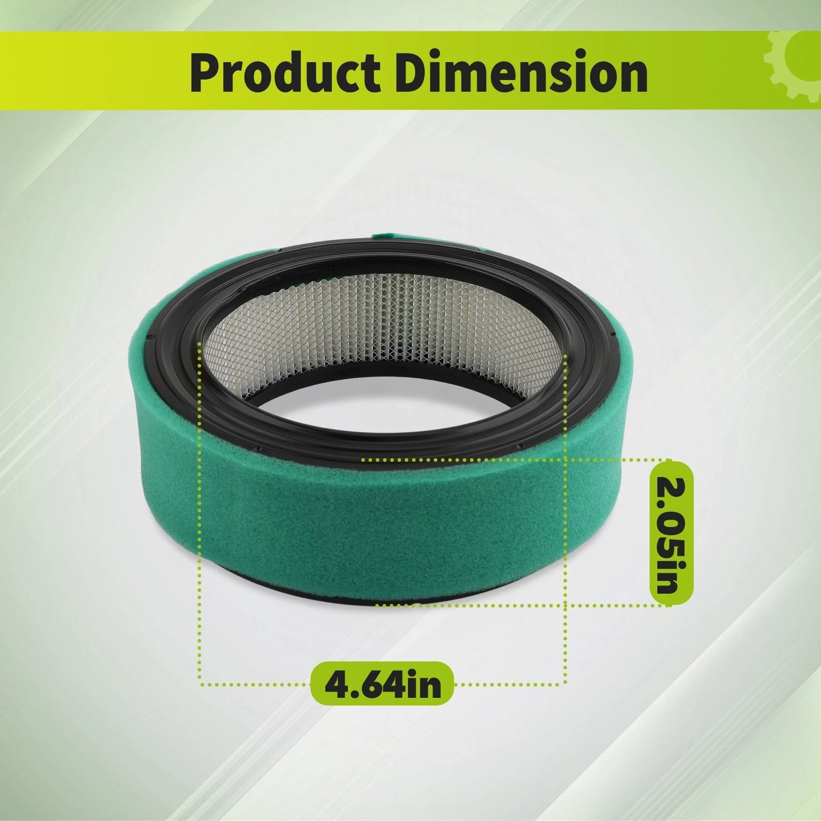 2pcs Air Filter & Pre Filter Pack kit for Kohler K241 K301 K321 K161 8HP-16HP 6B93BC-57
