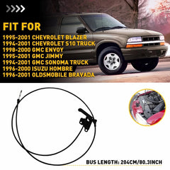 Hood Latch Release Pull Handle Cable Lever For 1995-2001 Chevy Blazer S10 Truck 6B93BC-57