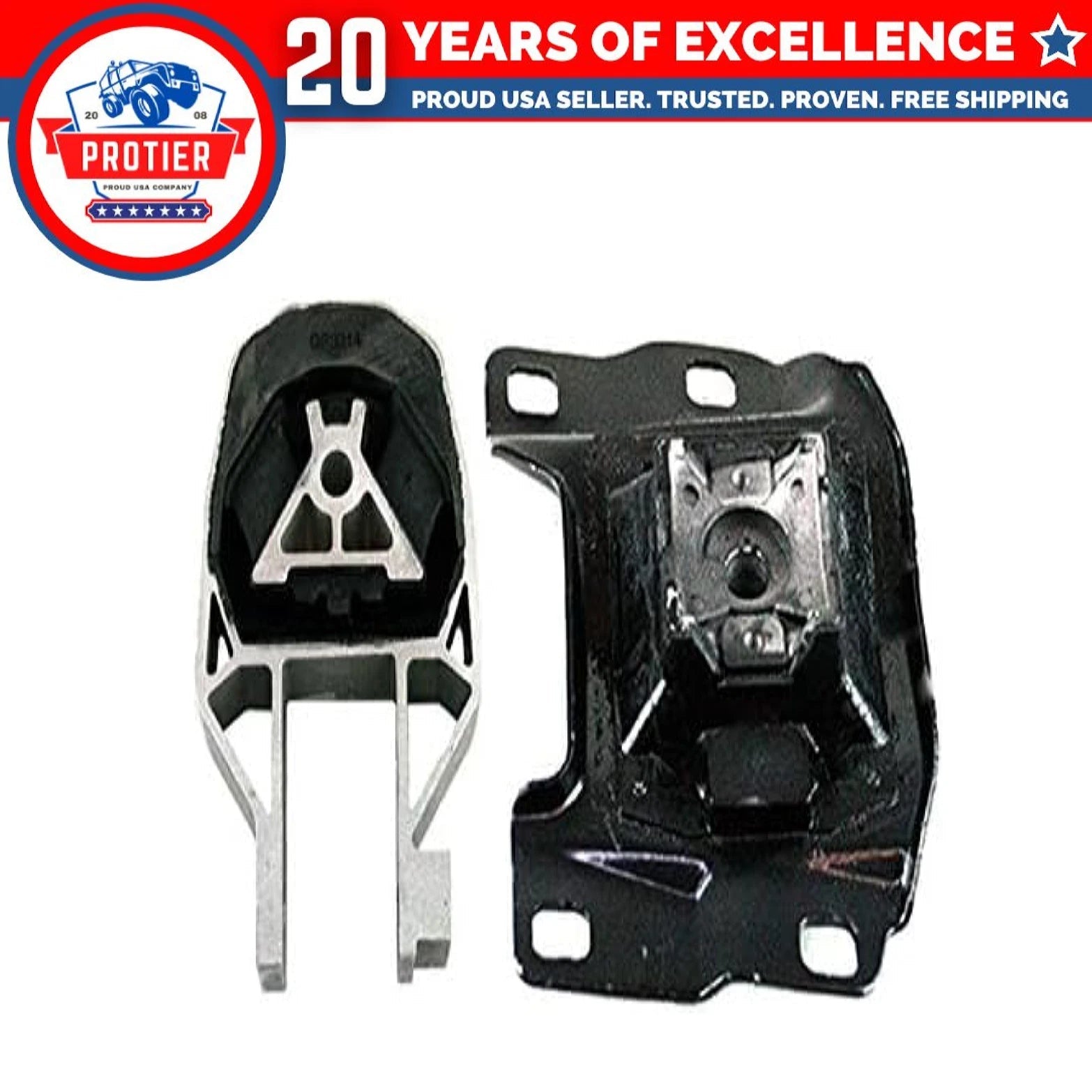 Fits 2013-2017 Ford Escape Transit Connect 1.6 2.0 2.5L AUTO Trans Mount Set 6B93BC-57