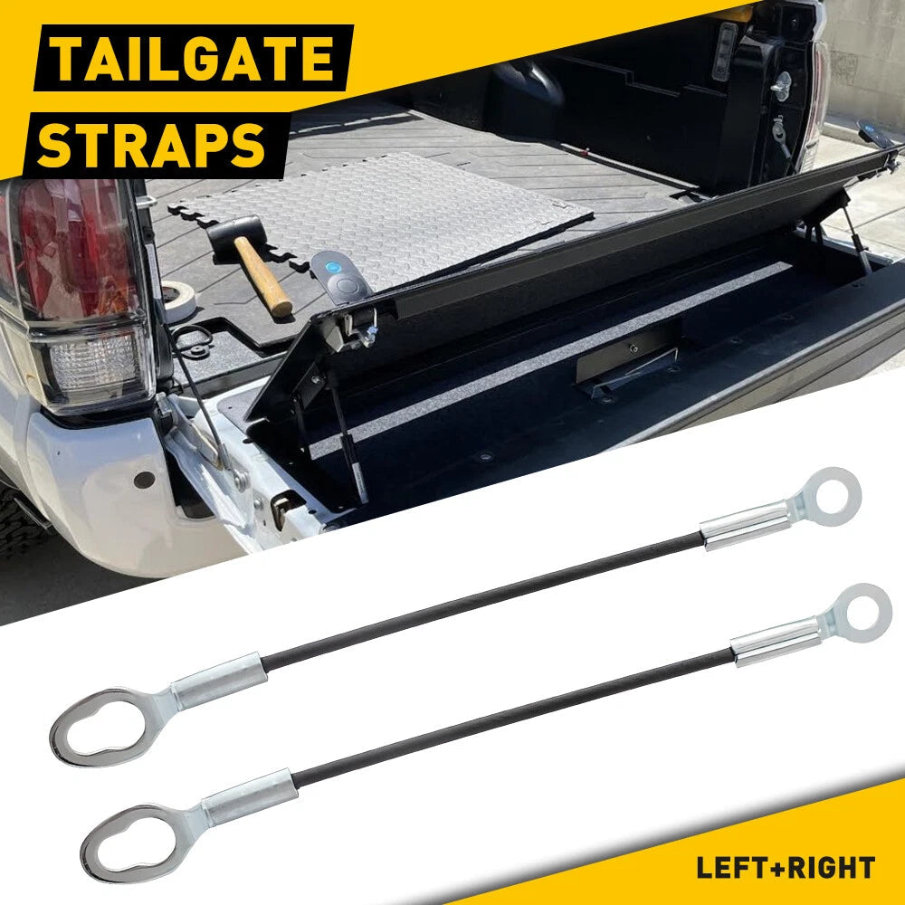 Tailgate Set Cable For 2005-2015 Toyota Tacoma 12.5 inches Left and Right Side 6B93BC-57