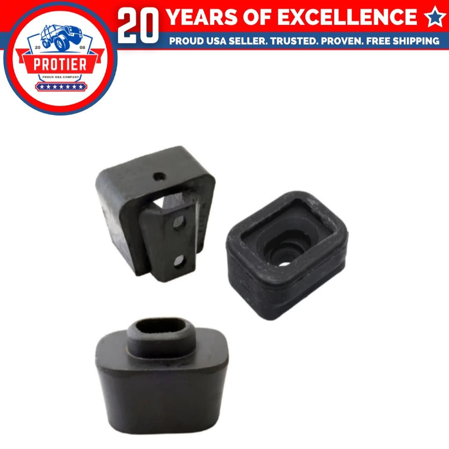 Engine and trans mount 3PCs for CHEVROLET PASSENGER CAR L6 Cyl 3.9 1954-50 6B93BC-57