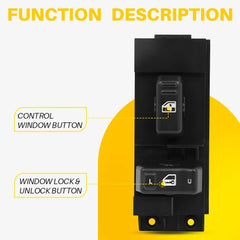 For 2000 01-2002 Chevy Tahoe GMC Yukon Window Switch Front Passenger 15045084 EA 6B93BC-57