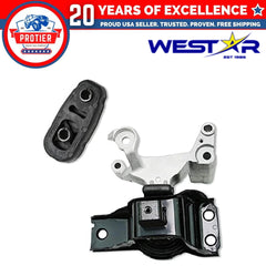 Fits 2007-2012 Nissan Sentra 2.0L Auto CVT Trans Front RT Motor & FRT Torque 6B93BC-57