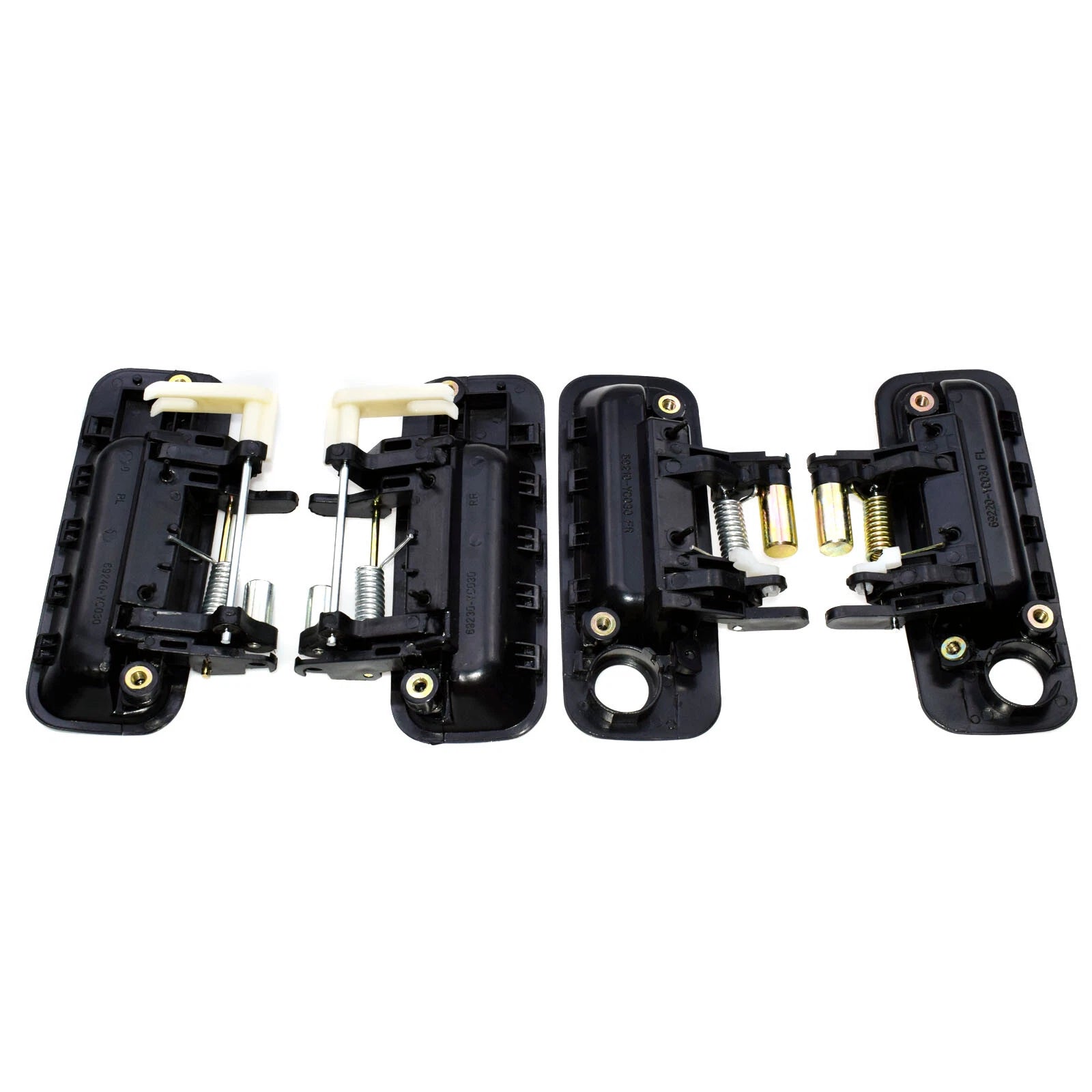 Black Outside Outer Door Handle Front Rear Left Right For Toyota Camry 1997-2001 6B93BC-57