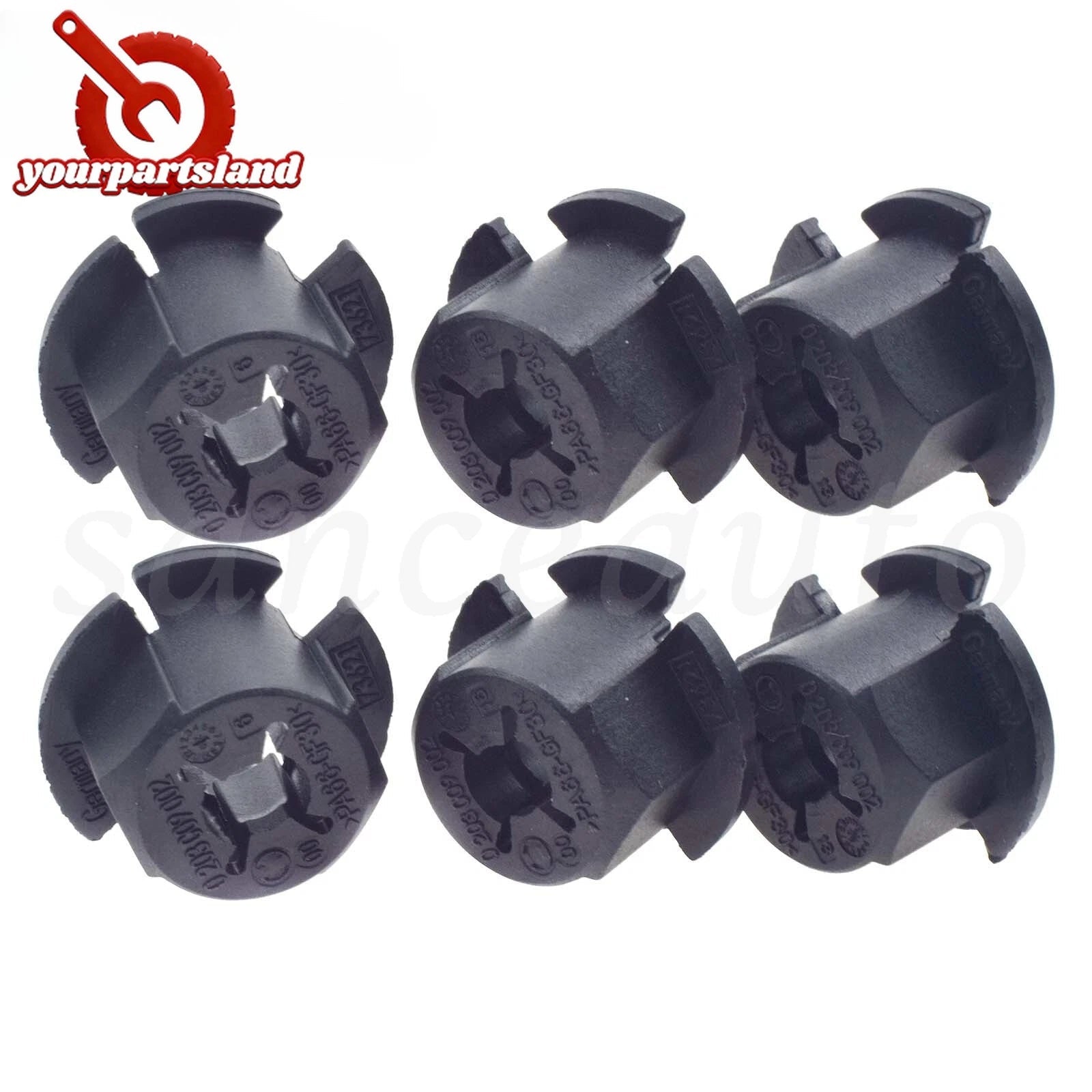 6X Milliwave Radar Alignment Mounting Clip For Honda CRV Civic Accord 2019-2021 6B93BC-57