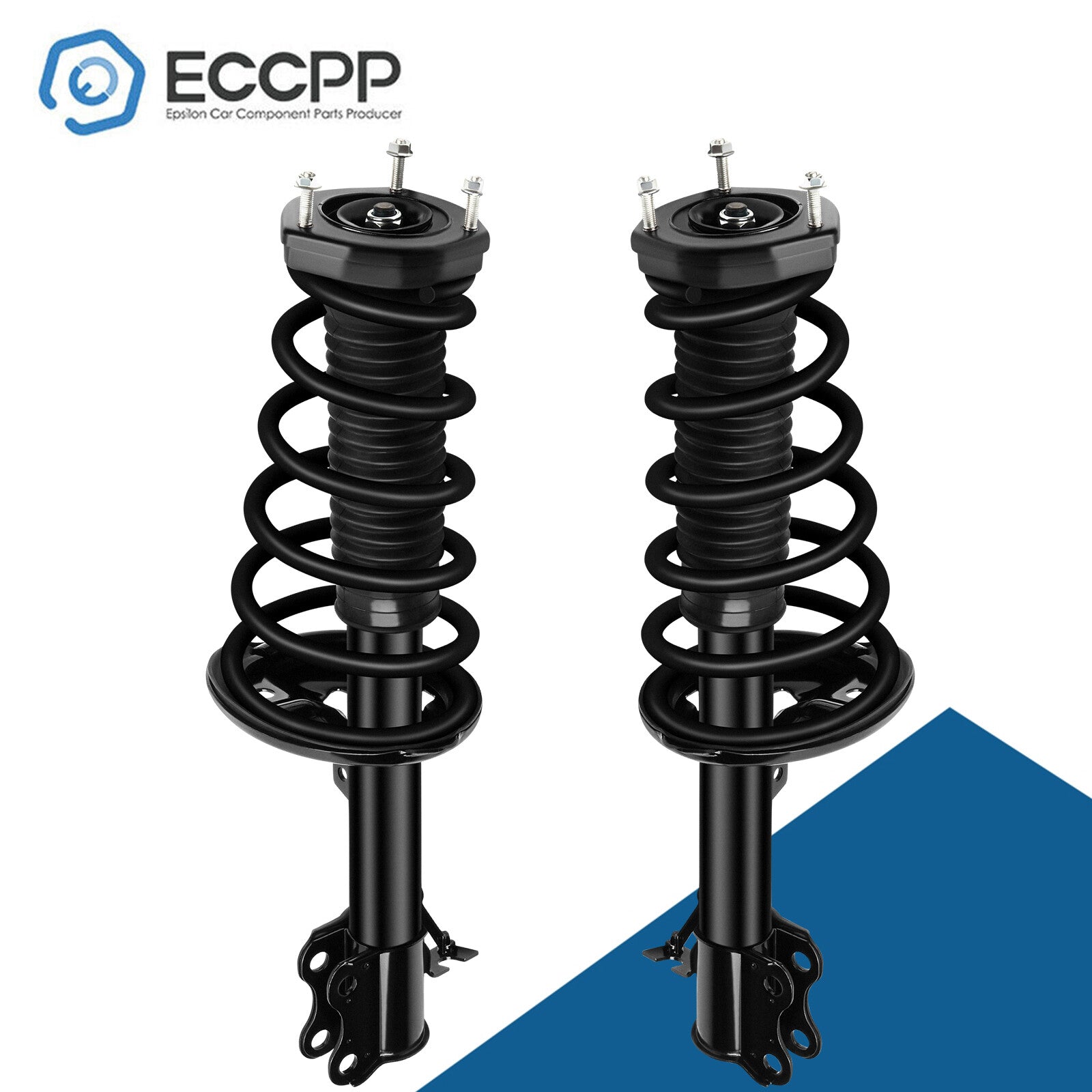 For Toyota Highlander 2001-2003 Rear (2) Warranty Shock and Strut & Coil Spring 6B93BC-57