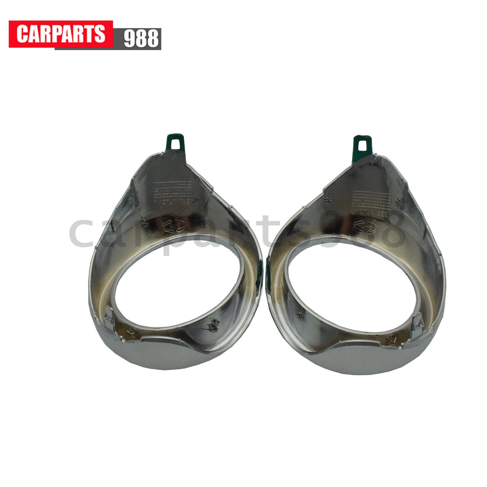 Chrome Front Bumper Fog Light Trim Left Right For 2013-2015 Lexus ES300h ES350 6B93BC-57